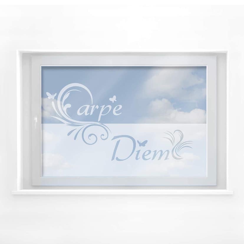 Decoro per finestra - Carpe Diem