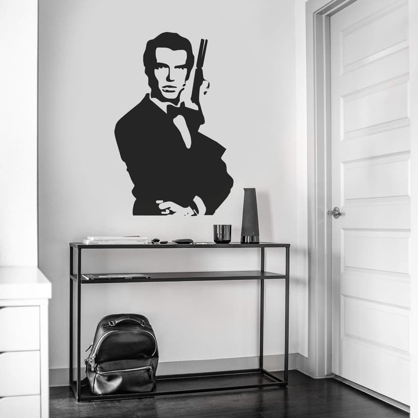 Adesivo murale - Agente segreto
