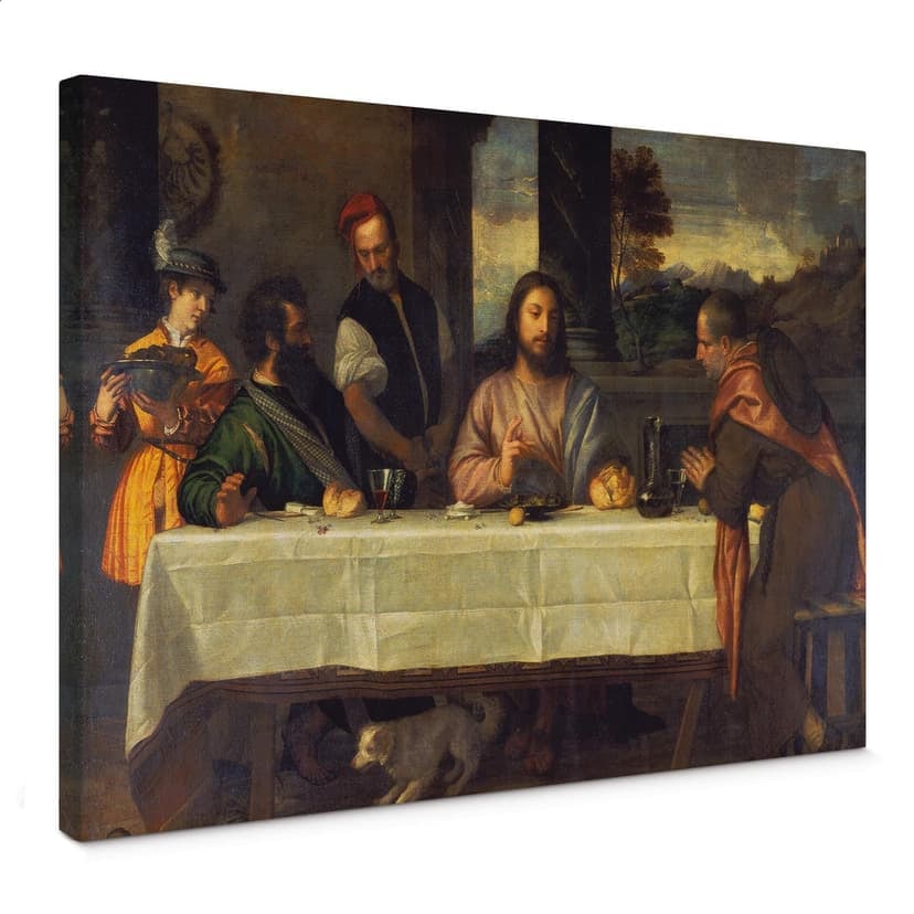 Tiziano - La cena a Emmaus
