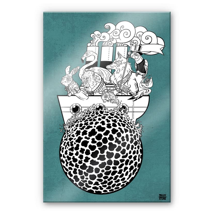 Stampa su vetro acrilico Drawstore - Boattrip
