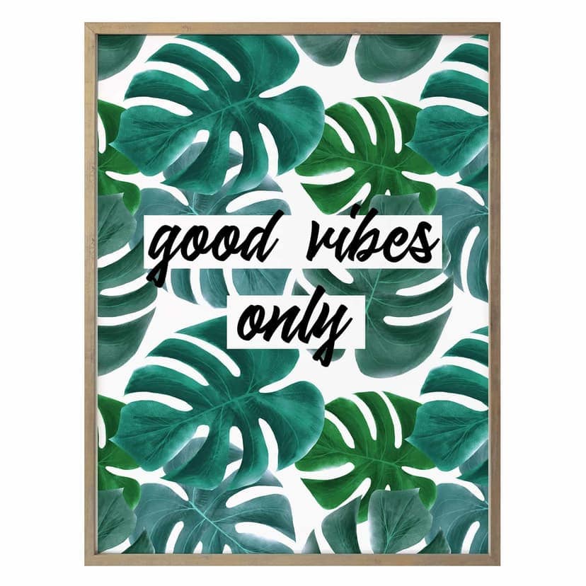 Poster Good vibes only
