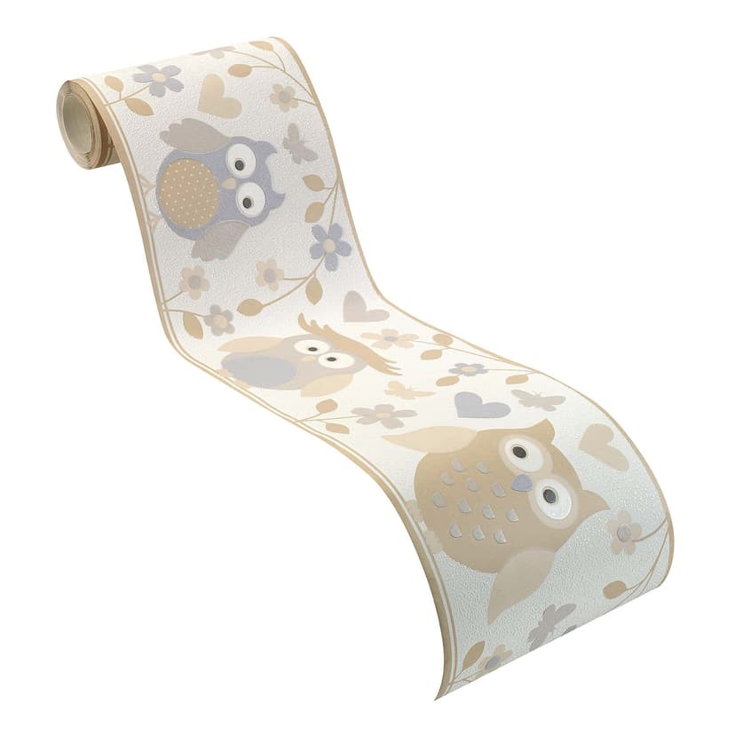 Bordo decorativo Rasch - Kids & Teens III Gufi