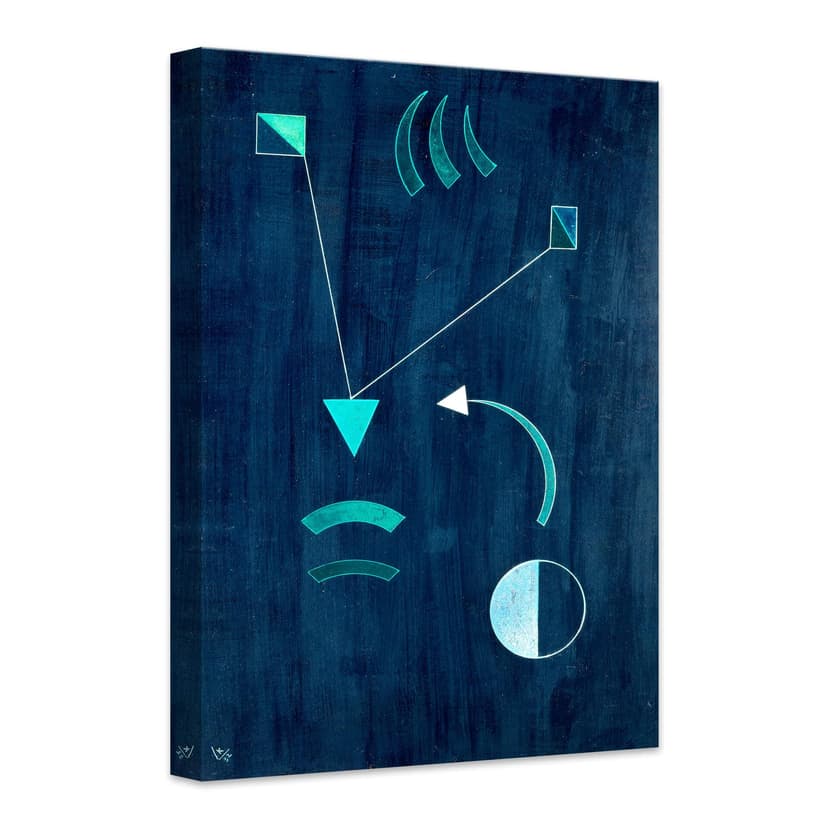 Stampa su tela Kandinsky - Dove andare