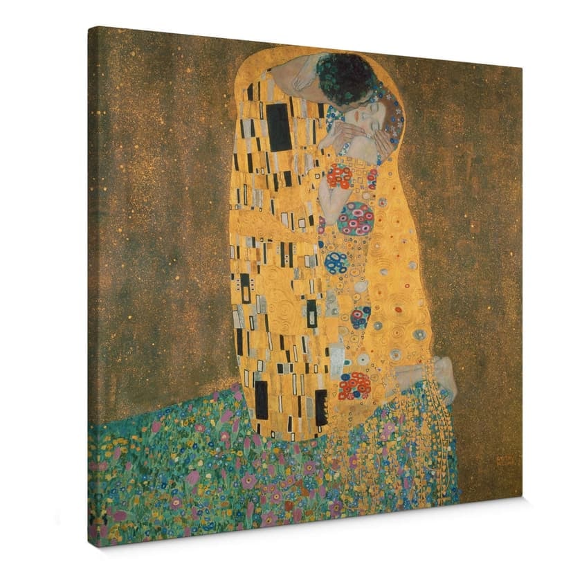 Stampa su tela - Klimt - Il bacio