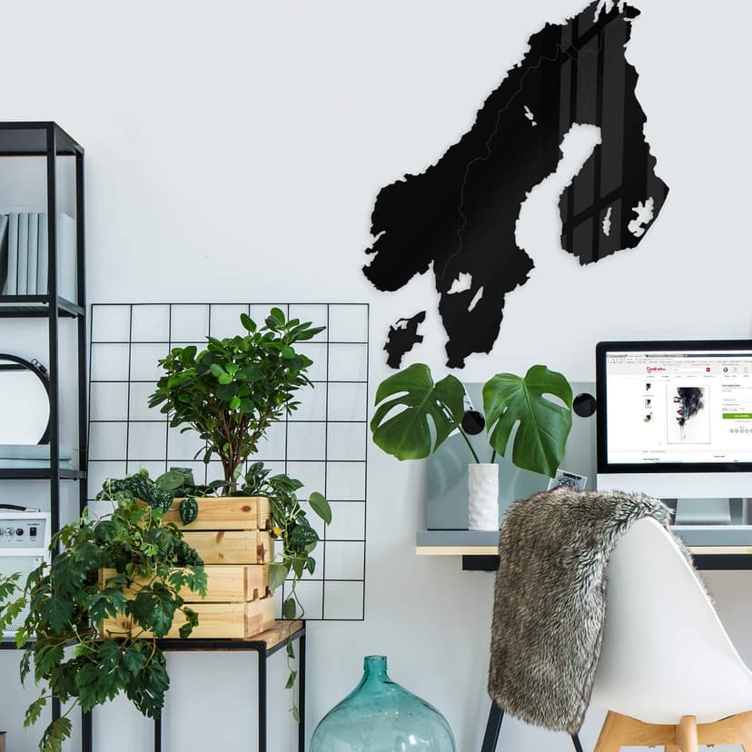 Decoro in acrilico - Scandinavia