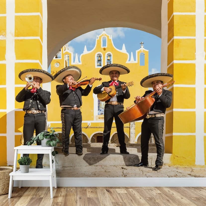Fotomurale Colombo - Musicisti messicani