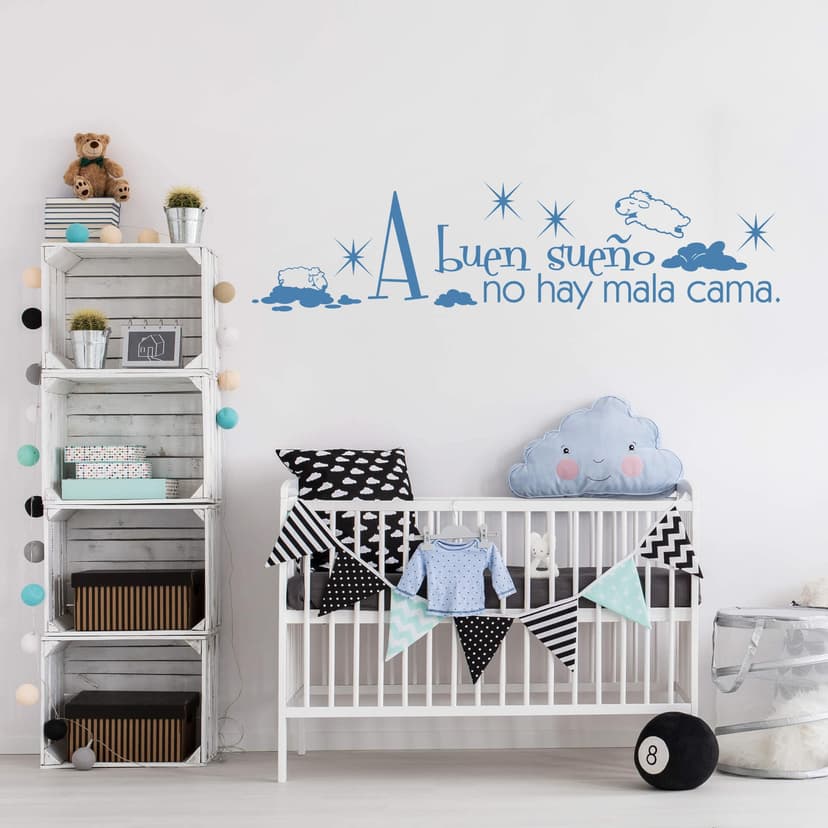 Adesivo murale - A buen sueño no hay mala cama.
