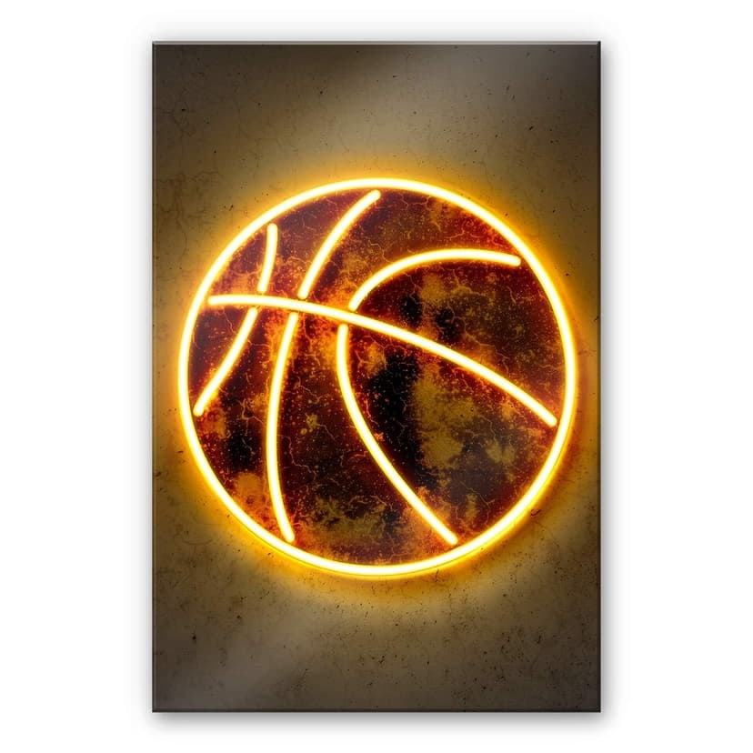 Stampa su vetro acrilico Mielu - Basket