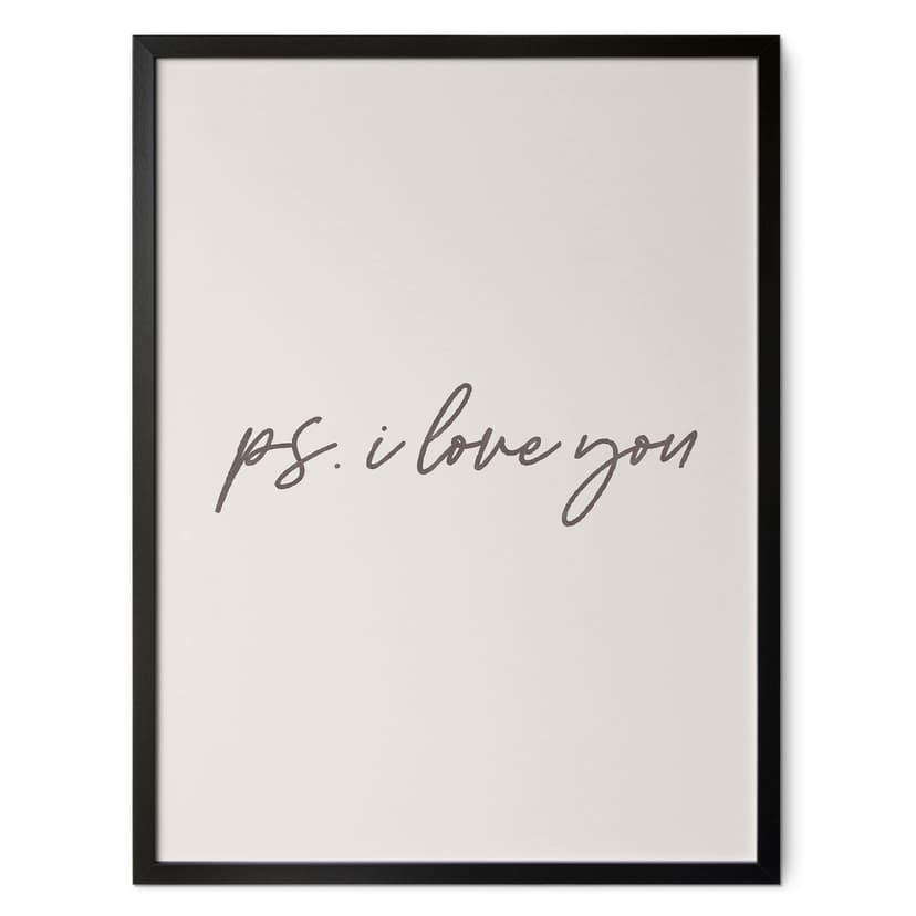 Dicendo Poster Ps. Ti amo