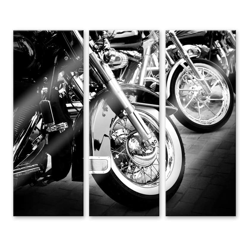 Ruote di motociclette (3 parti)