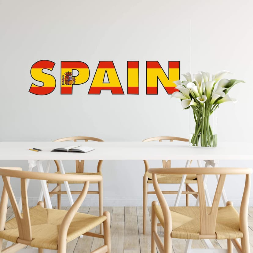 Scritta "Spain"