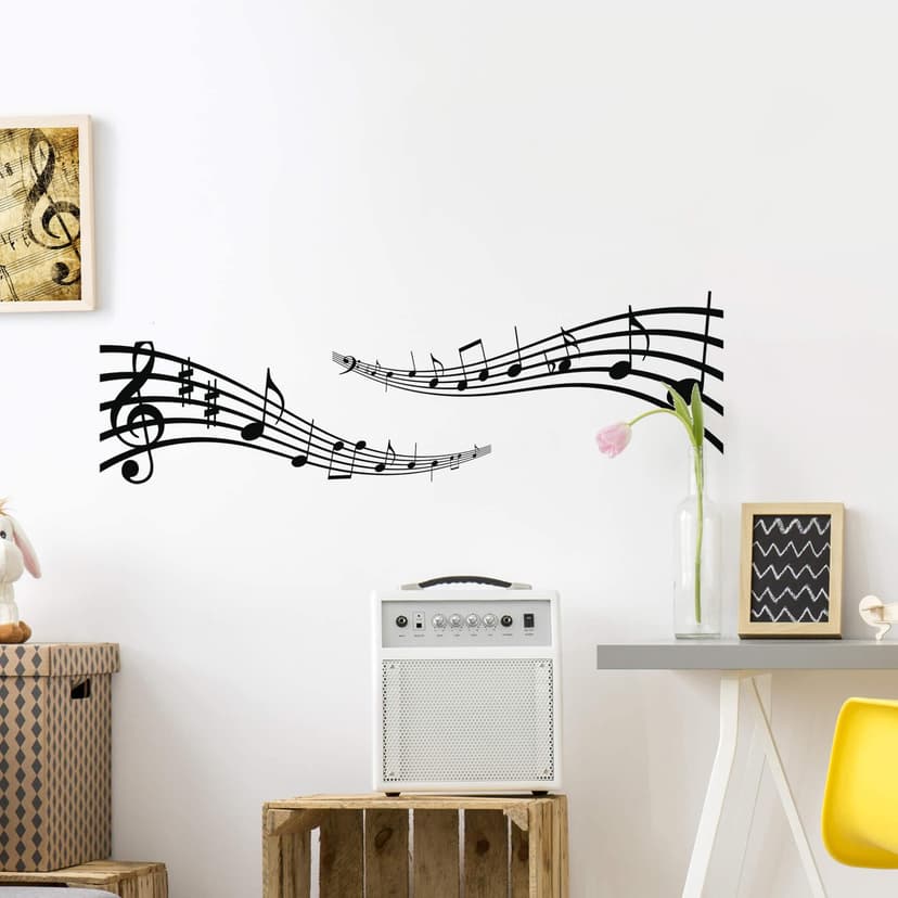 Adesivo murale - Note musicali