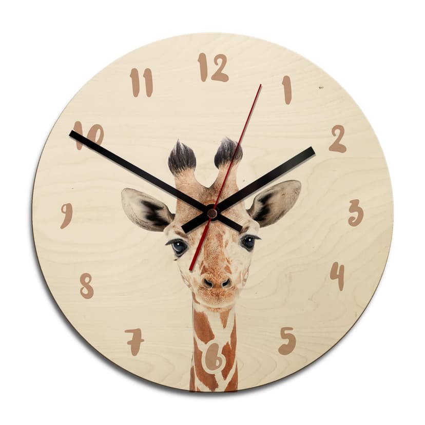 Orologio in legno Sisi & Seb Baby Giraffa