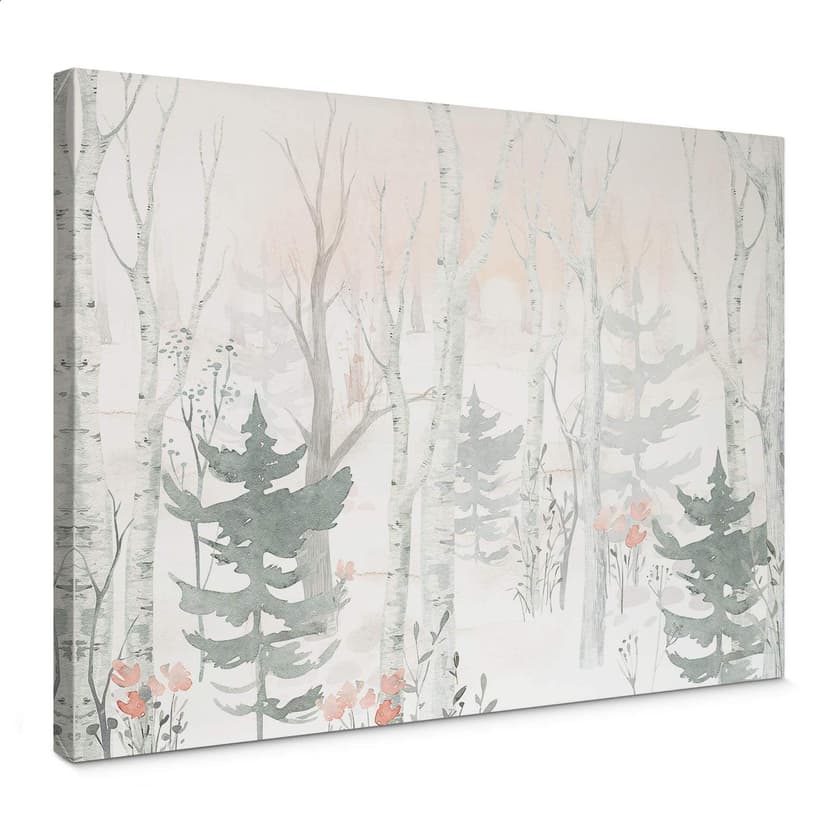 Stampa su tela Kvilis - Foresta