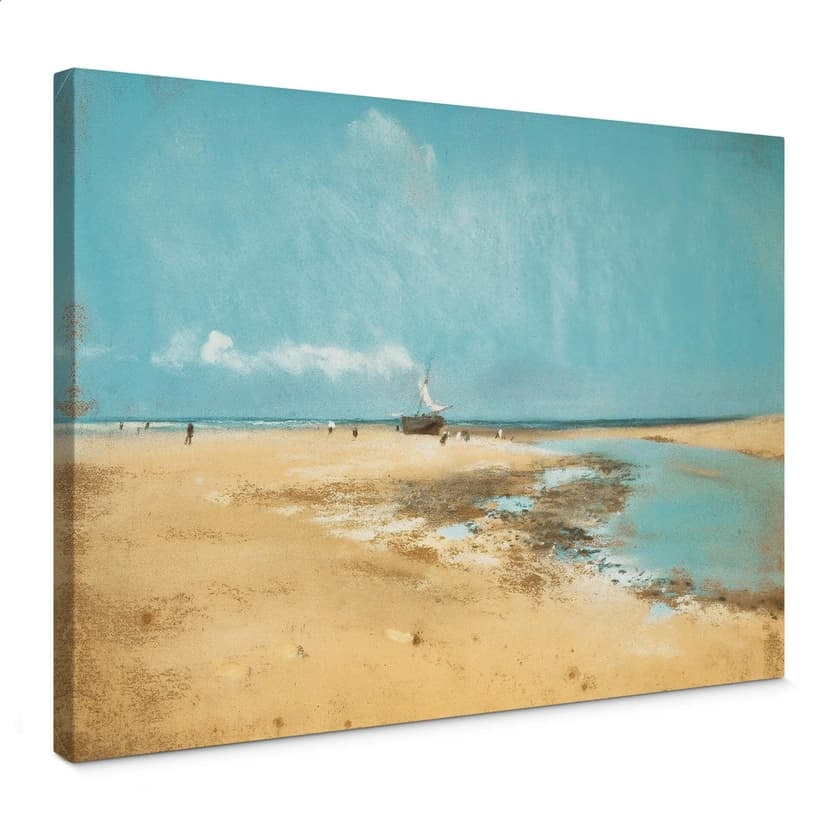 Degas - Spiaggia con la bassa marea