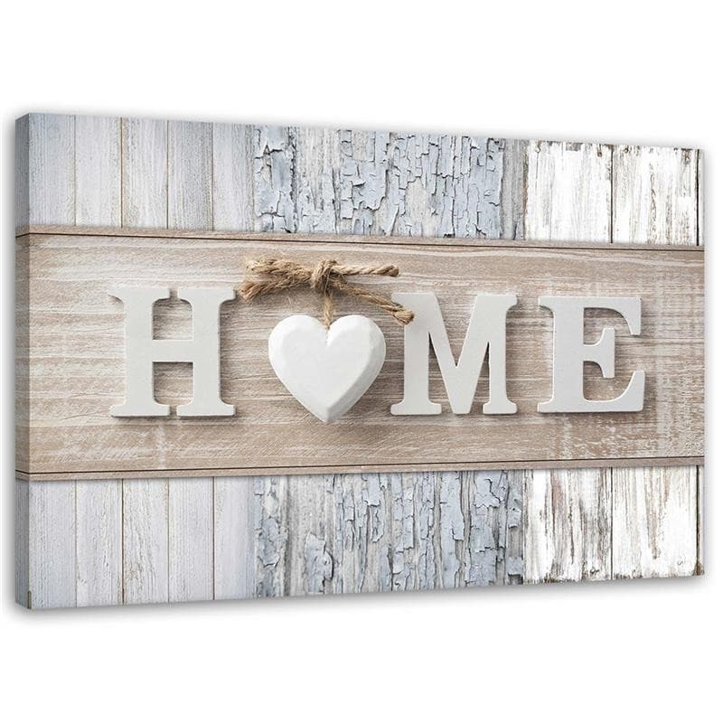 Stampe su tela, Cuore di casa Shabby Chic