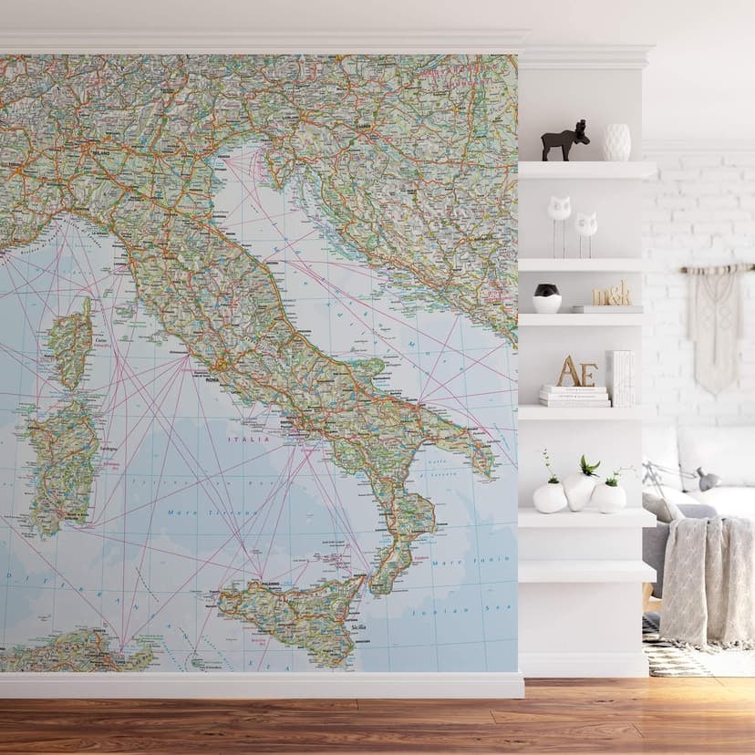 Fotomurale Falk - Cartina Italia