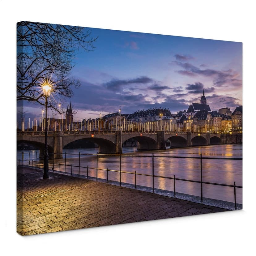 Stampa su tela Huber - Middle Bridge