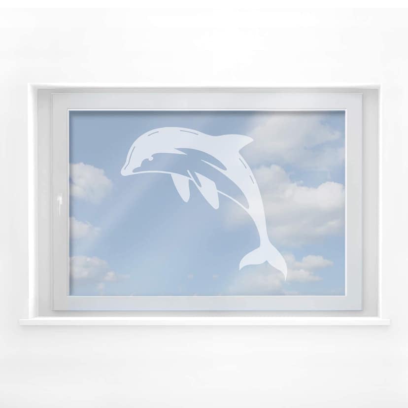 Decoro per finestra - Delfino