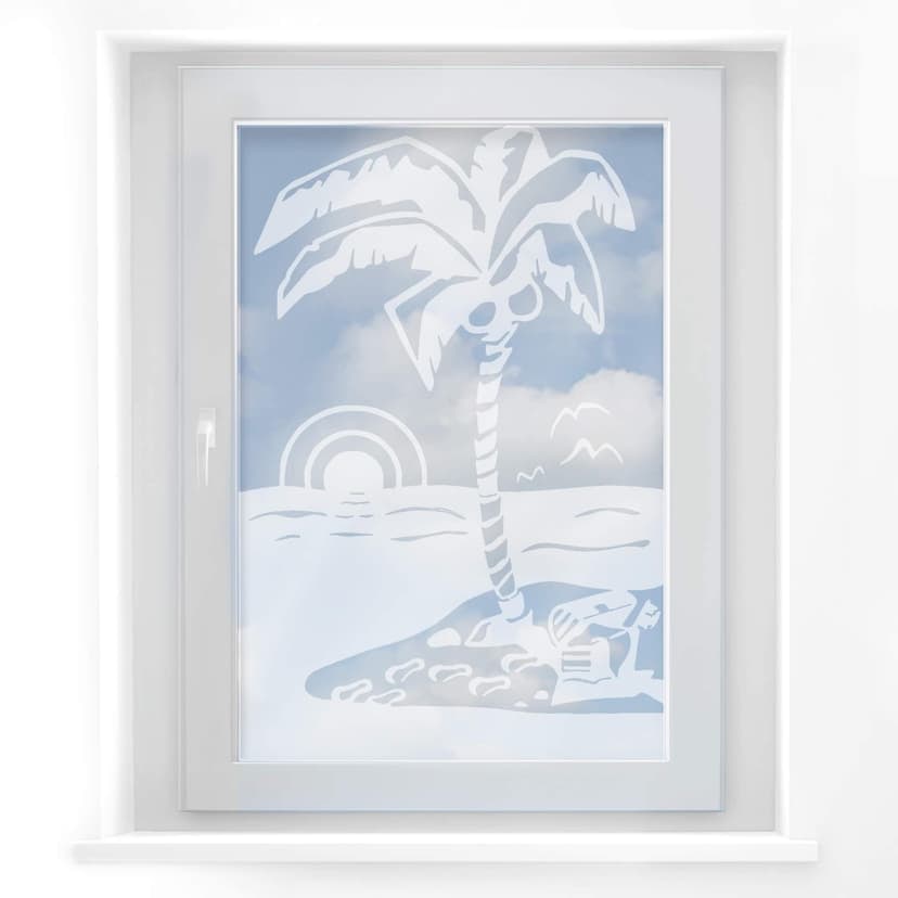 Decoro per finestra - Isola del tesoro