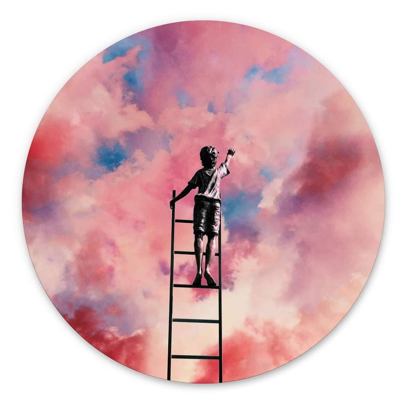 Cerchio a muro Taudalpoi - Painting Clouds