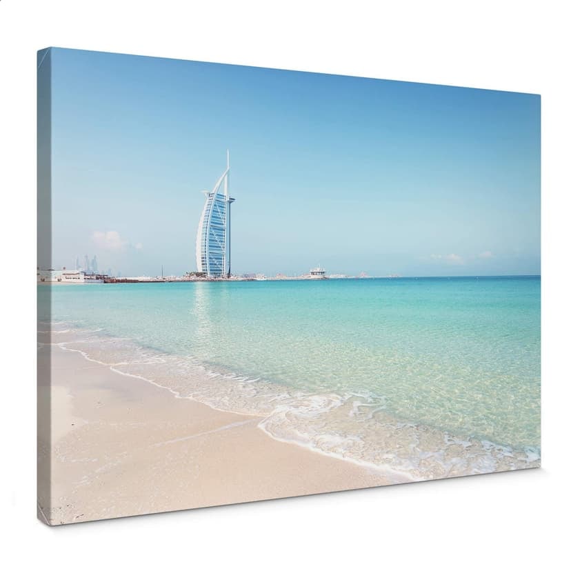 Stampa su tela Colombo - Spiaggia a Dubai