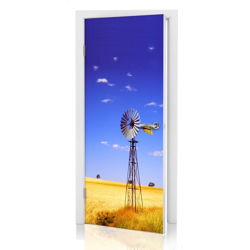 Adesivi per porte - Turbina eolica