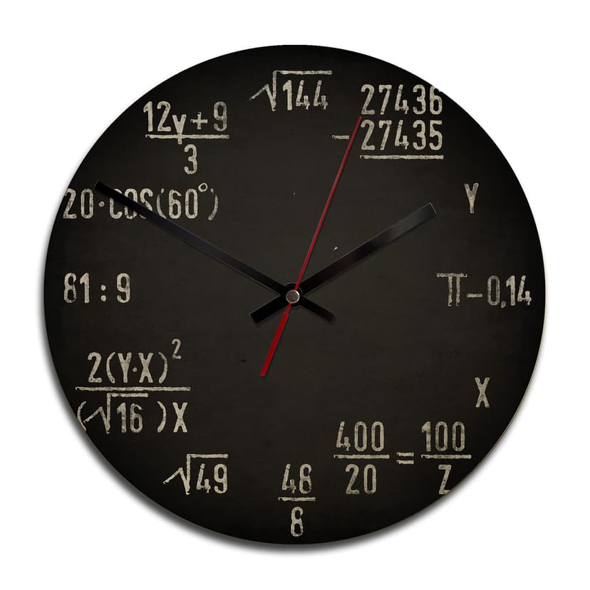 Orologio in legno - Formule