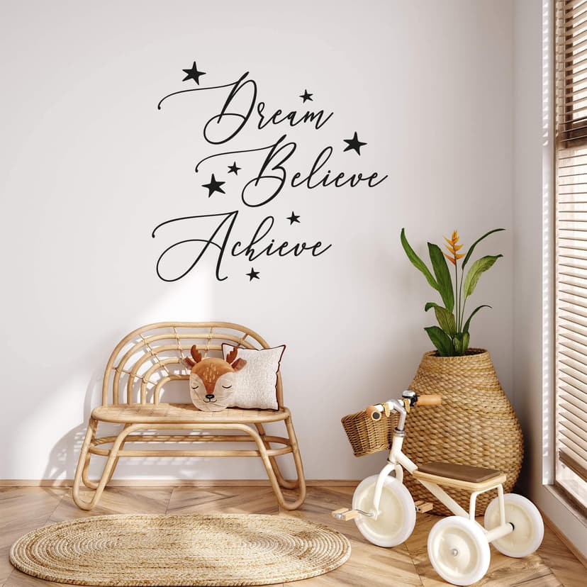 Adesivo murale - Dream Believe Achieve