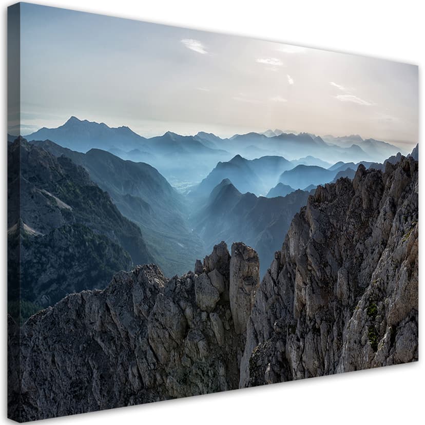 Stampe su tela, Paesaggio naturale di montagne