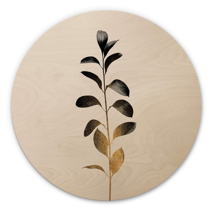 Stampa su legno Kubistika - Monochromatica