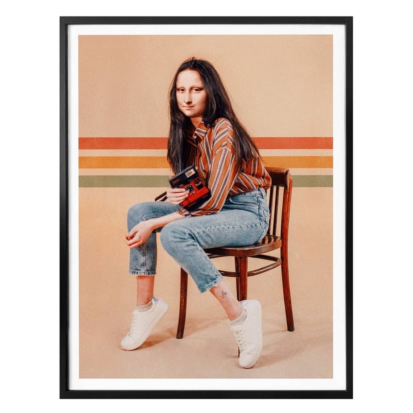 Poster Loose - Gioconda Retrò