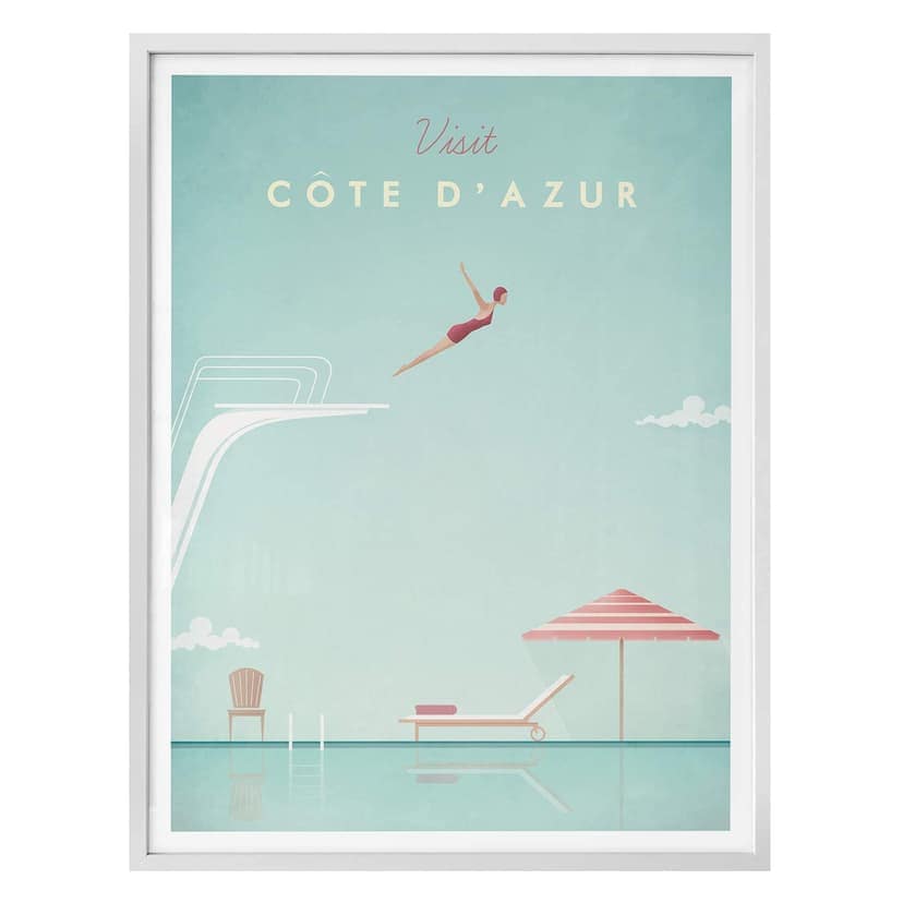 Poster Rivers – Costa Azzurra