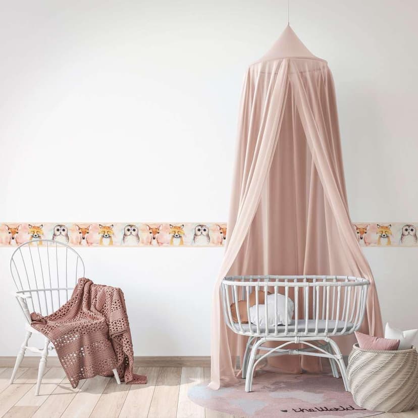Carta da parati, vello Pareti per bambini beige, multicolore