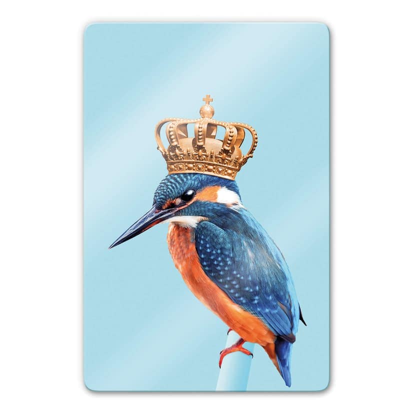 Stampa su vetro Loose - Kingfisher