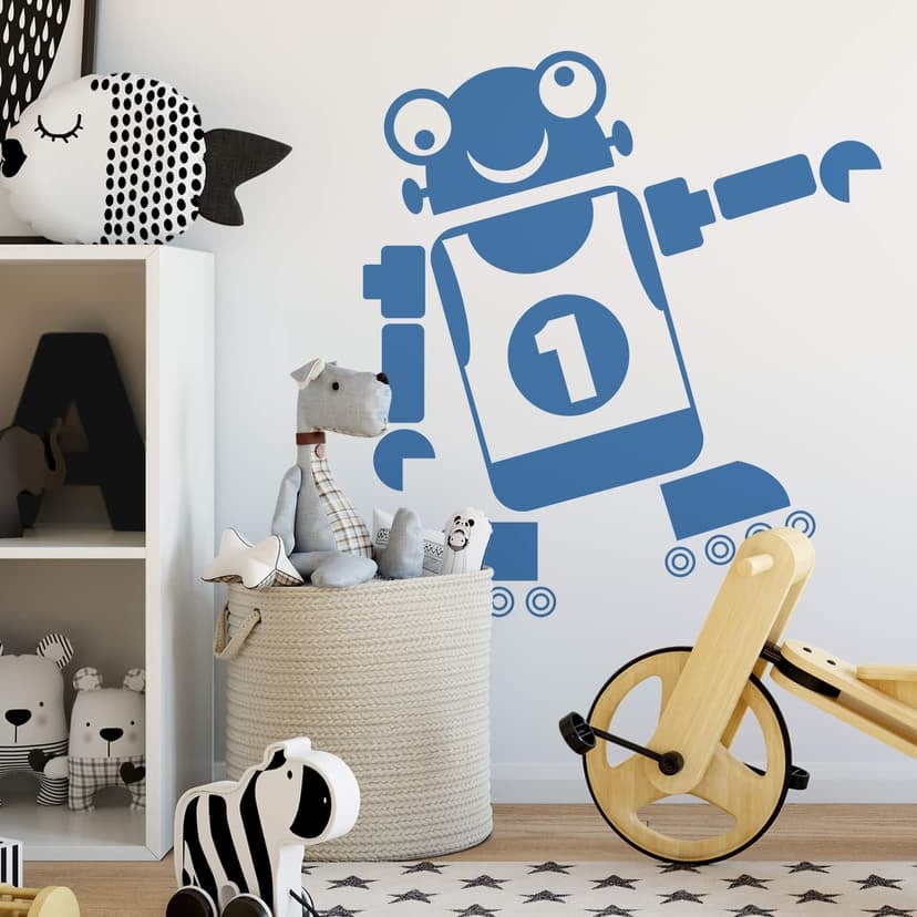 Adesivo murale - Il robot Finn