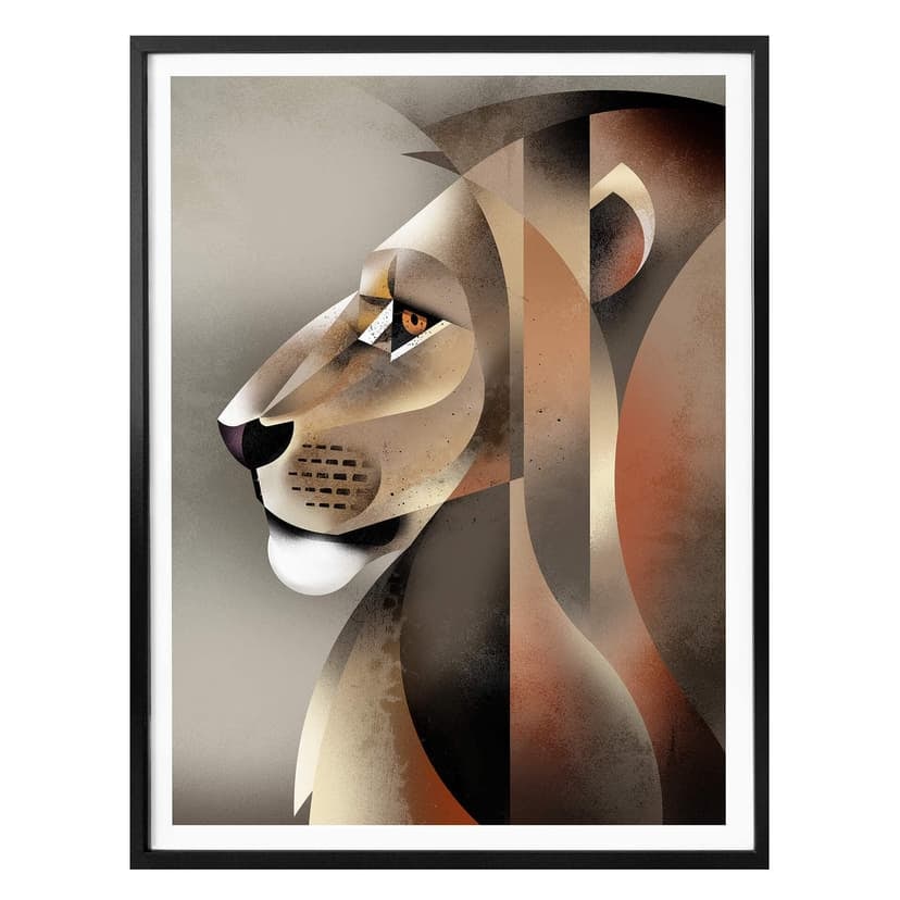 Poster Braun - Leone