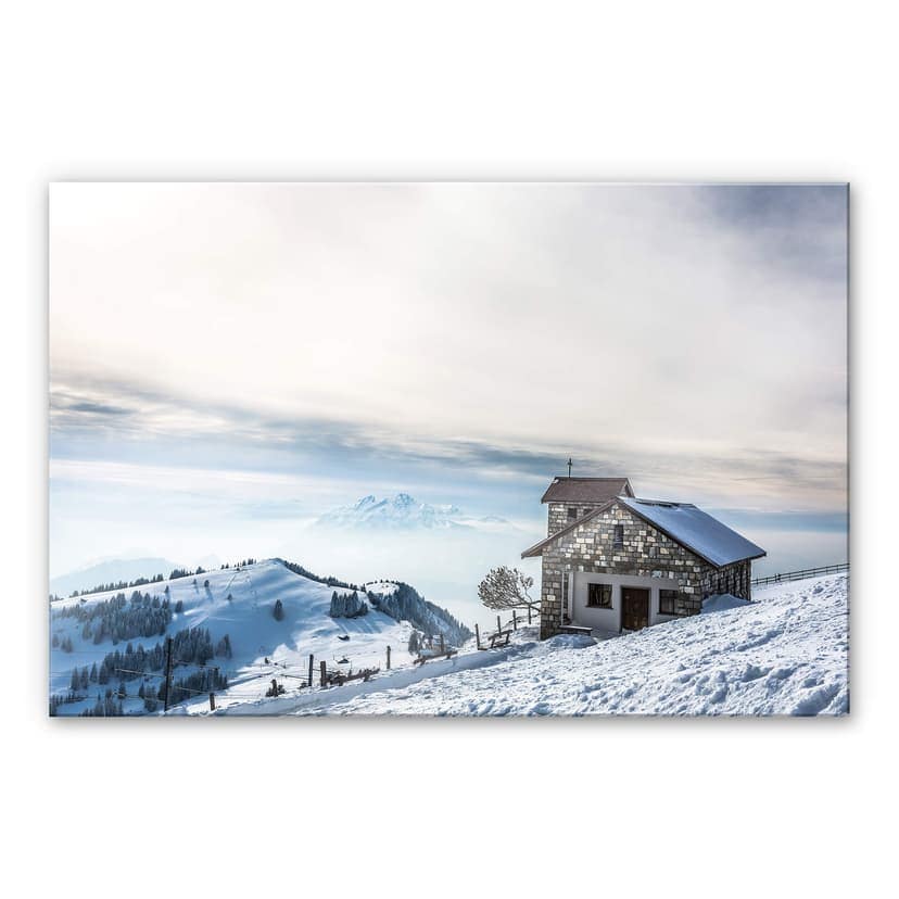 Stampa su vetro acrilico Huber - Rigi Mountain