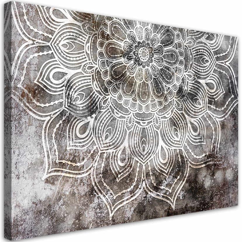 Stampe su tela, Mandala astratto Oriente
