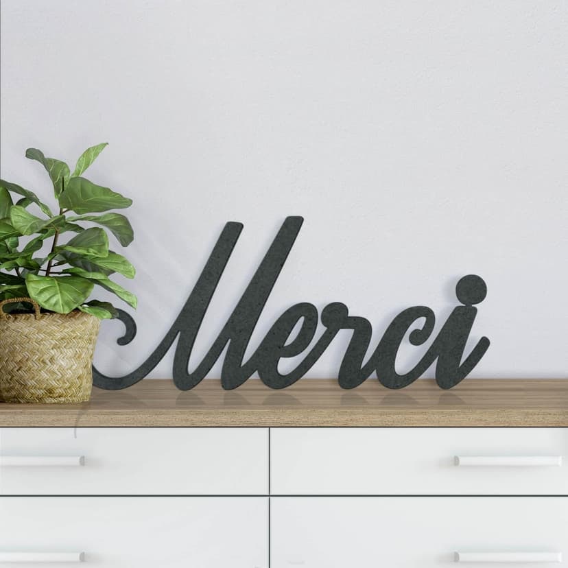 Lettere in legno MDF - Merci