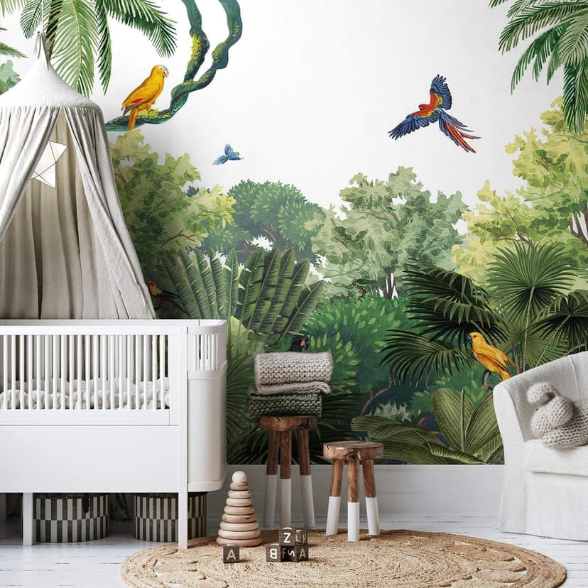 Fotomurale Kikki Belle - Uccelli tropicali