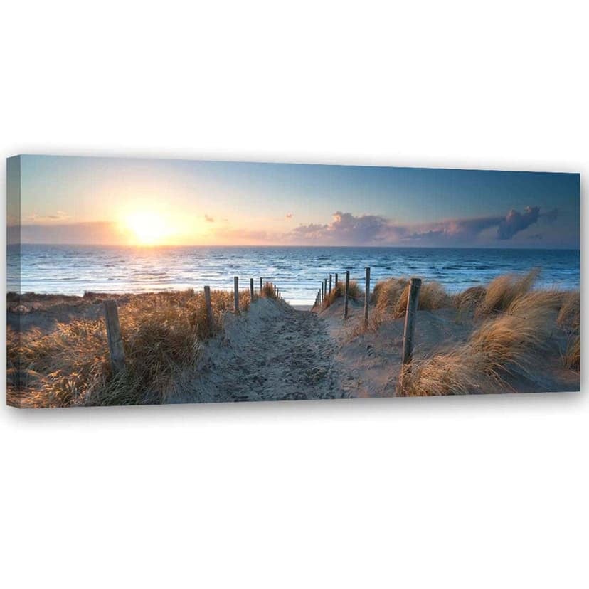Stampe su tela, Tramonto sulla spiaggia