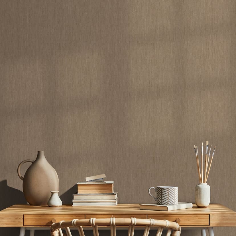 Guido Maria Kretschmer Carta da parati unitaria Echo & Soft Loom Fashion for Walls 5 marrone