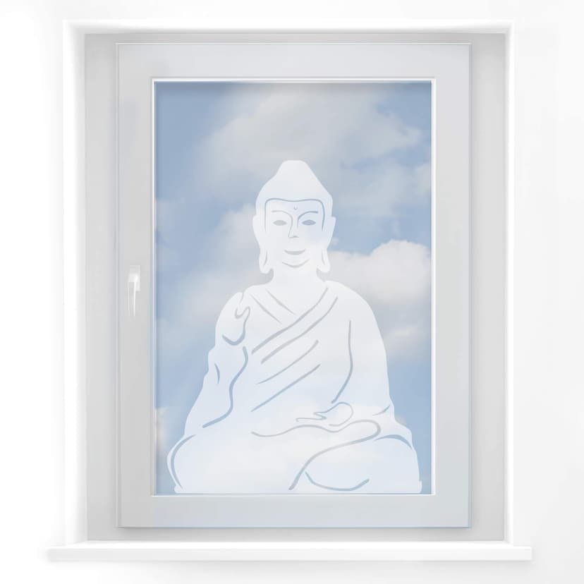 Decoro per finestra - Buddha