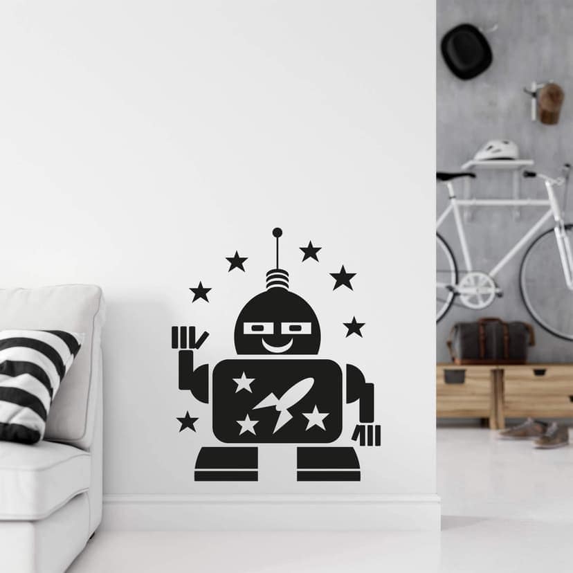 Adesivo murale - Il robot Spacy