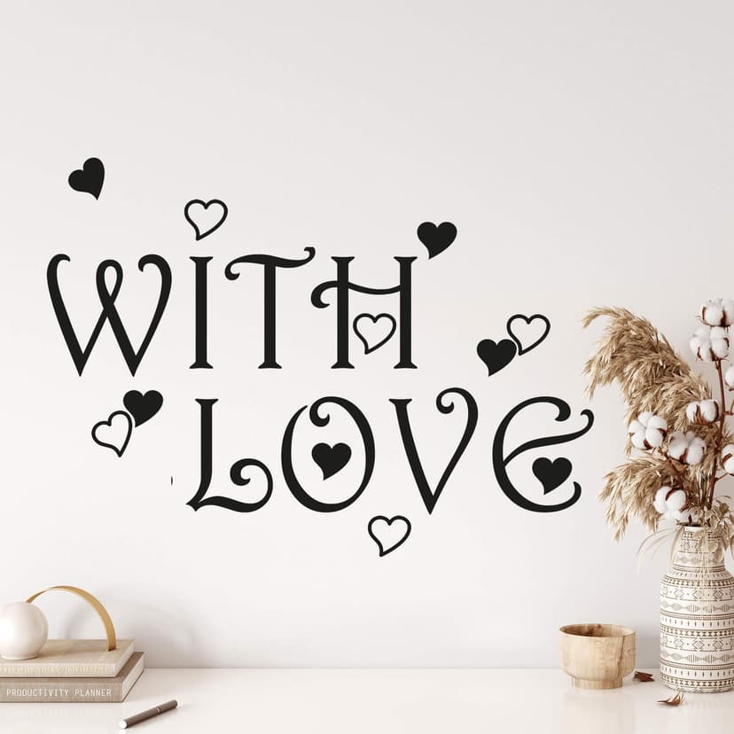 Adesivo murale - With Love