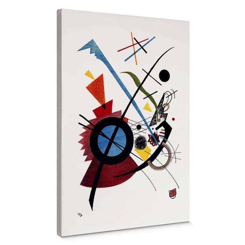 Stampa su tela Kandinsky - Violetto