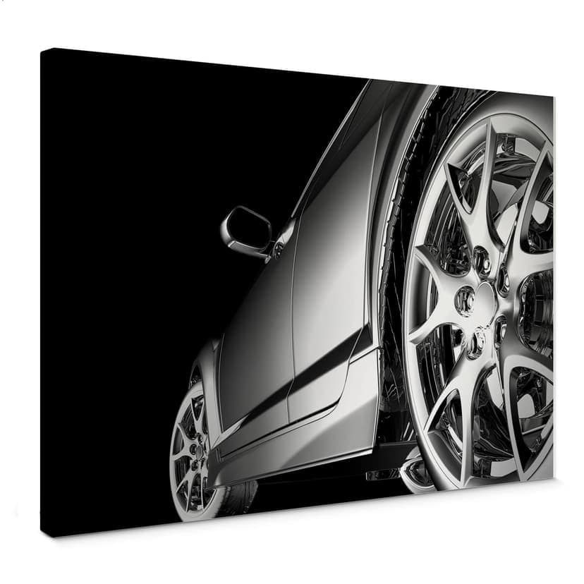 Stampa su tela - Rolling in Chrome