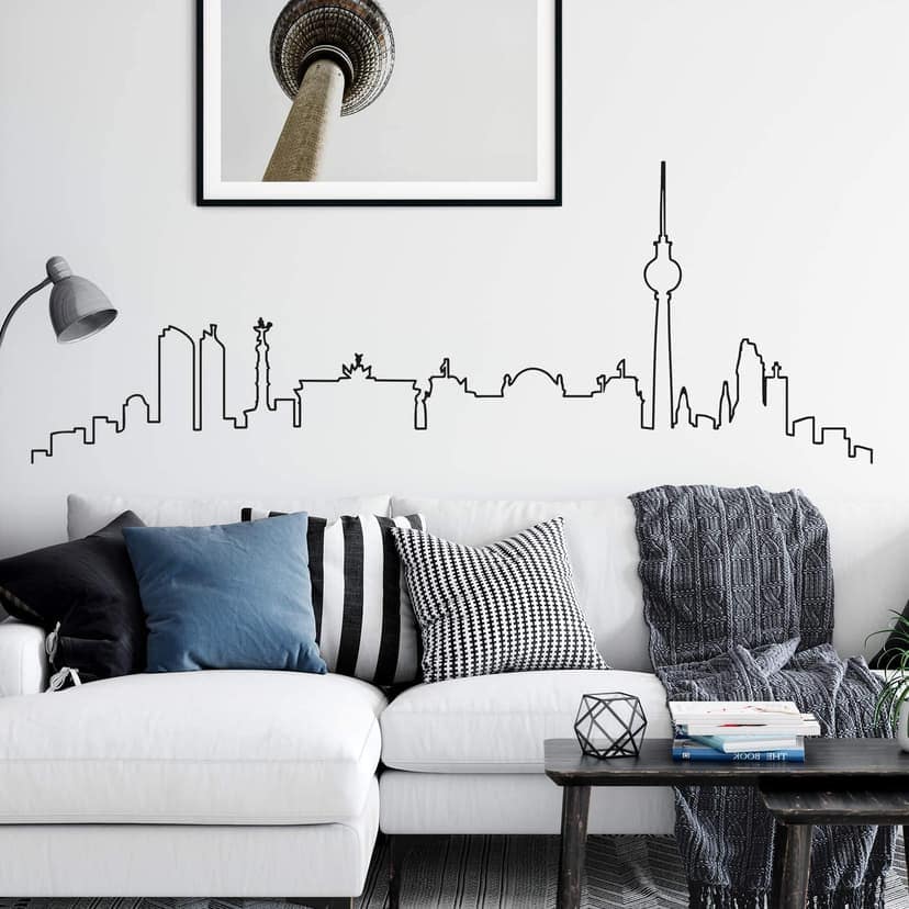 Adesivo murale - Berlin Skyline