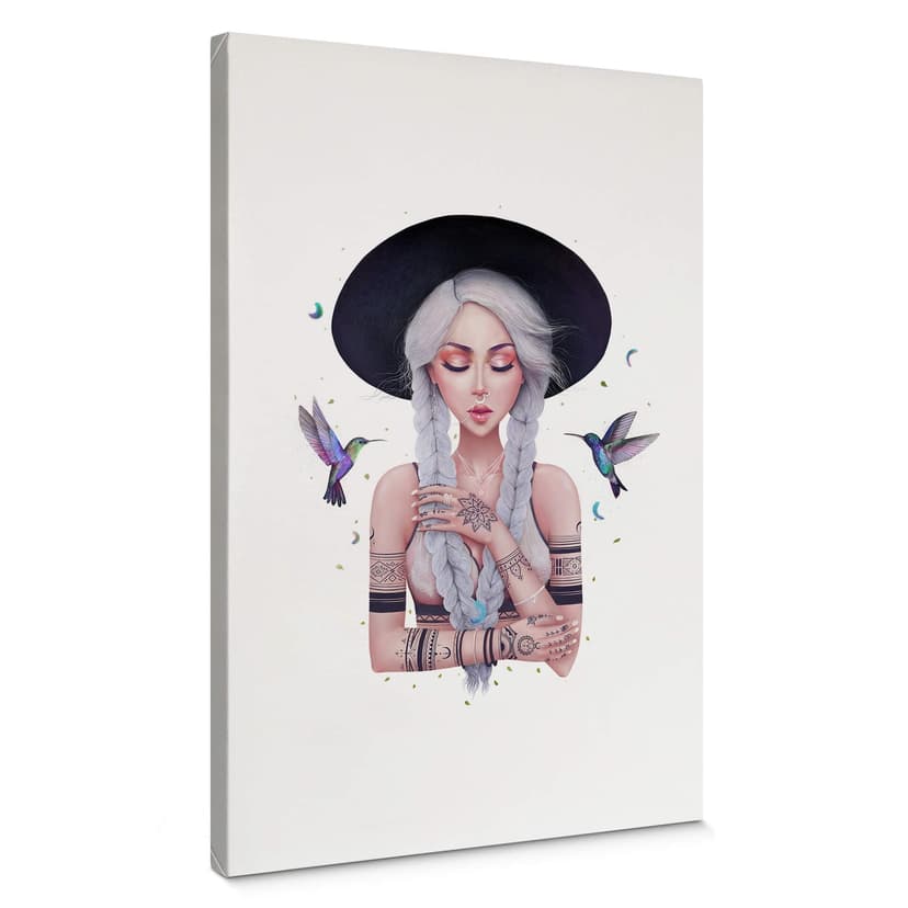 Stampa su tela Korenkova - Boho Girl 2